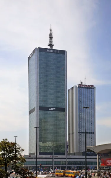 Hotel Marriott Warschau Polen — Stockfoto