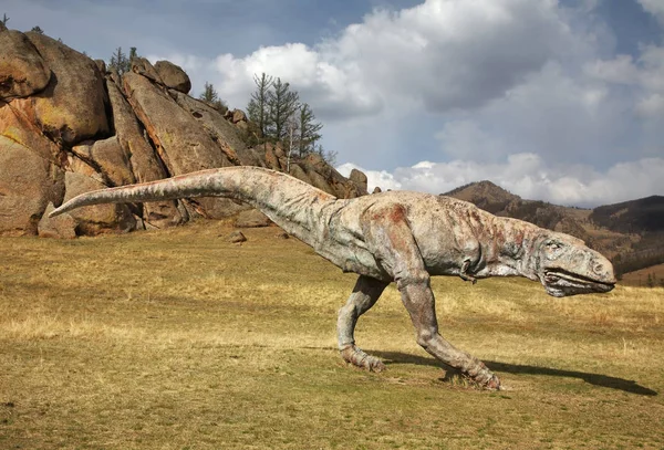 Dinosaurus Národním Parku Gorkhi Terelj Mongolsko — Stock fotografie