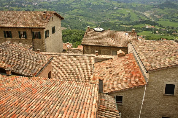 Blick Auf San Marino — Stockfoto