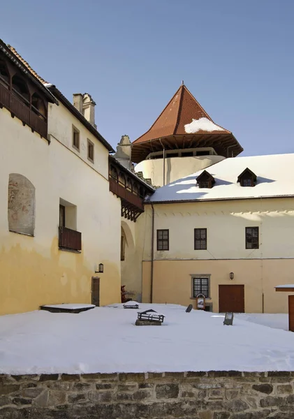 Castelo Kezmarok Eslováquia — Fotografia de Stock