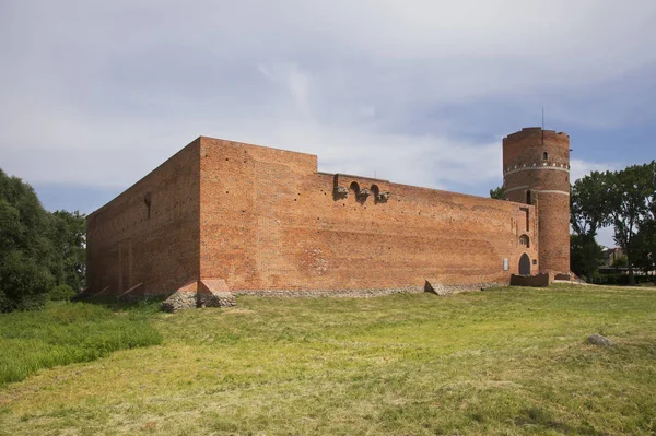 Замок Мазовецких Князей Чеханове Польша — стоковое фото
