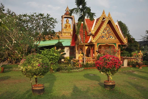 Templo Wat Mongkol Wararam Provincia Phuket Tailandia — Foto de Stock