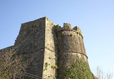 Herceg Novi 'deki kale. Karadağ