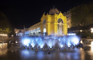 Marianske Lazne 'de Colonnade. Çek Cumhuriyeti