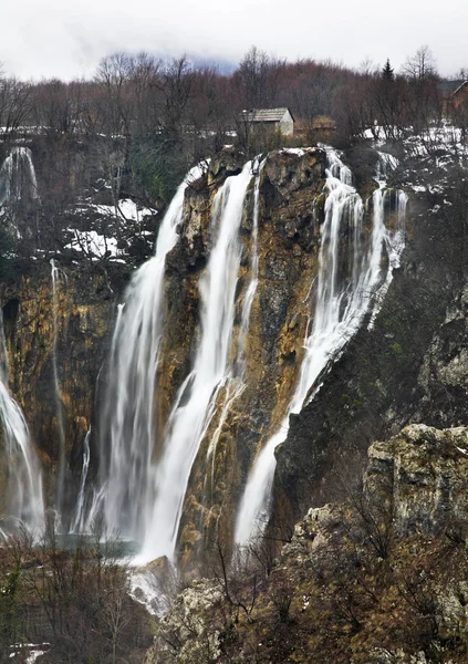 Nationaal Park Plitvice Meren Plitvicka Jezera Kroatië — Stockfoto