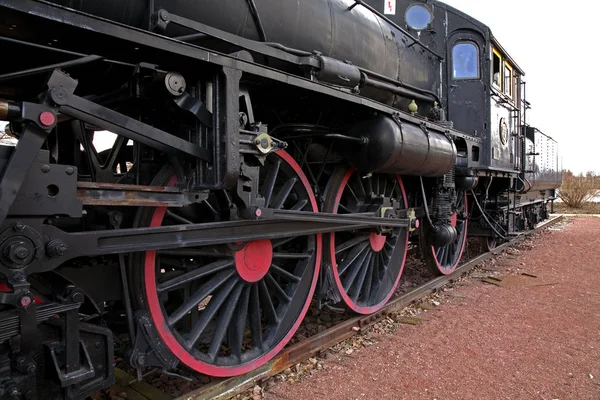 Παλιά Ατμομηχανή Στη Μόρα Σουηδία — Φωτογραφία Αρχείου