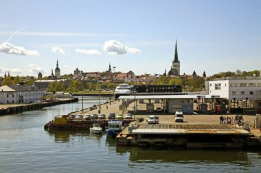 Tallinn liman. Estonya