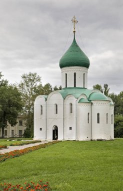 Pereslavl-Zalessky 'deki Dönüşüm Katedrali. Yaroslavl Oblastı. Rusya