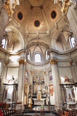 Brüksel 'deki Notre-Dame du Bon Secours kilisesi. Belçika