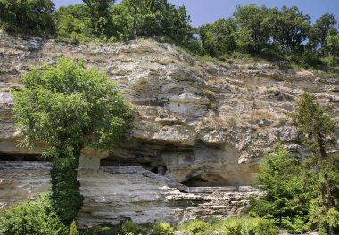 Aladzha Manastırı - Ortodoks Hıristiyan mağara manastırı kompleksi. Bulgaristan