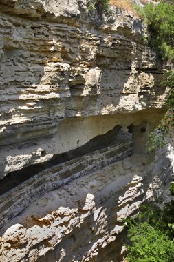 Aladzha Manastırı - Ortodoks Hıristiyan mağara manastırı kompleksi. Bulgaristan