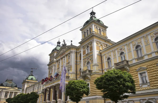 Uzdrowisko Nove Lazne Mariańskich Łaźniach Republika Czeska — Zdjęcie stockowe