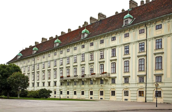 Leopold Wing Van Paleis Hofburg Wenen Oostenrijk — Stockfoto