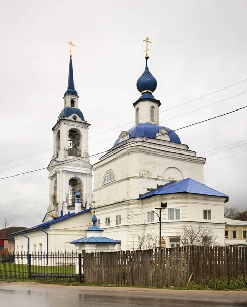 Εκκλησία Του Ευαγγελισμού Στην Kineshma Περιοχή Ιβάνοβο Ρωσία — Φωτογραφία Αρχείου