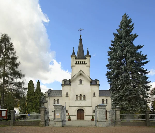 Igreja Mãe Deus Rozancowa Slawatycze Polónia — Fotografia de Stock