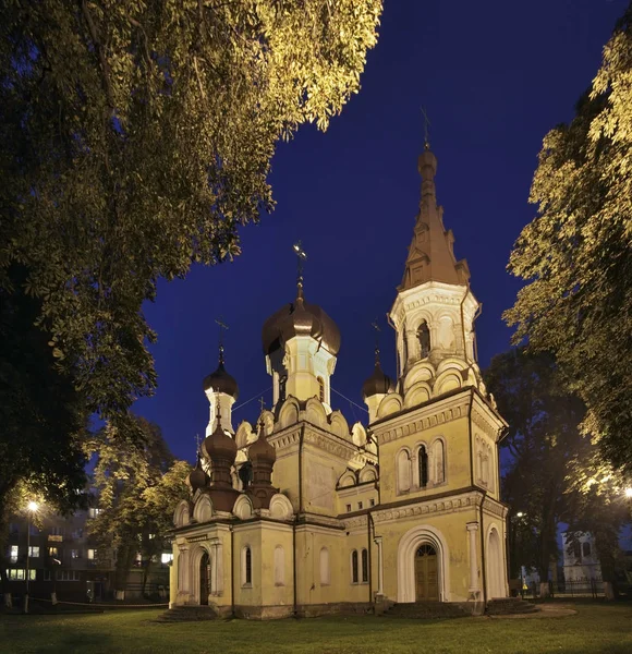 Iglesia Ortodoxa Asunción Madre Dios Hrubieszow Polonia — Foto de Stock