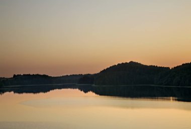 Maselga köyü yakınlarındaki Hijgora Dağı. Kargopol bölgesi. Arkhangelsk Oblastı. Rusya