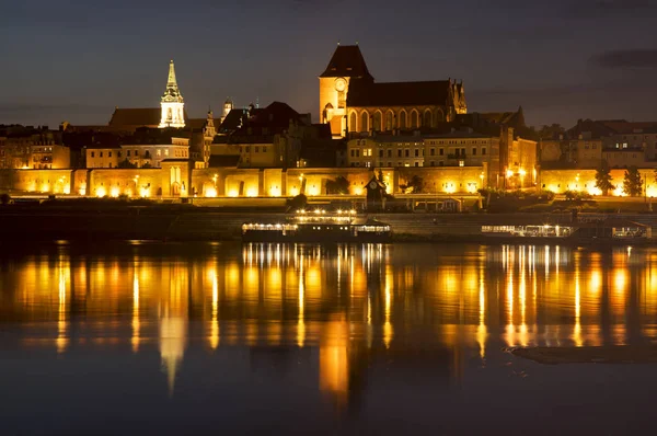 Vista Torun Polonia — Foto de Stock