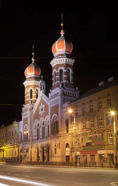 Synagoga Pilznie Republika Czeska — Zdjęcie stockowe