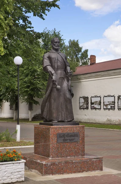 Памятник Лью Сапеге Лепеле Беларусь — стоковое фото