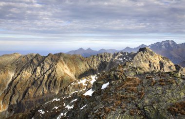 Zakopane yakınlarındaki Tatra Dağları. Polonya