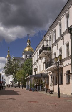 Vitebsk 'teki Krylov Caddesi. Beyaz Rusya