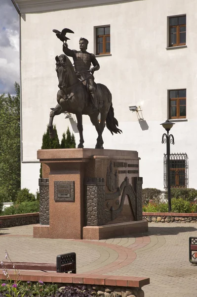 Památník Algirdas Olgierd Vitebsku Bělorusko — Stock fotografie