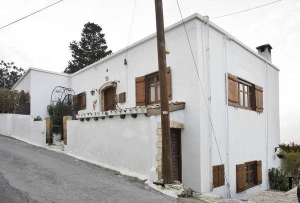 Vista Karaman Karmi Aldeia Histórica Perto Kyrenia Girne Chipre — Fotografia de Stock