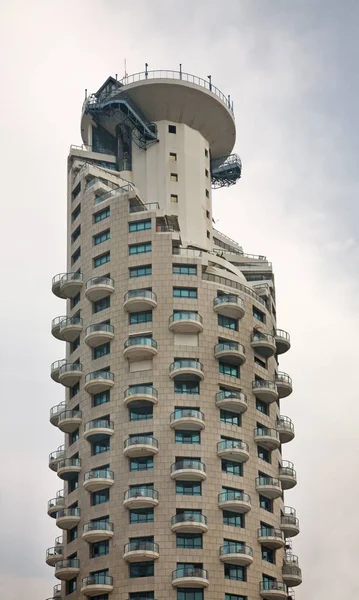 Фрагмент Будівлі Тель Авіві Ізраїль — стокове фото