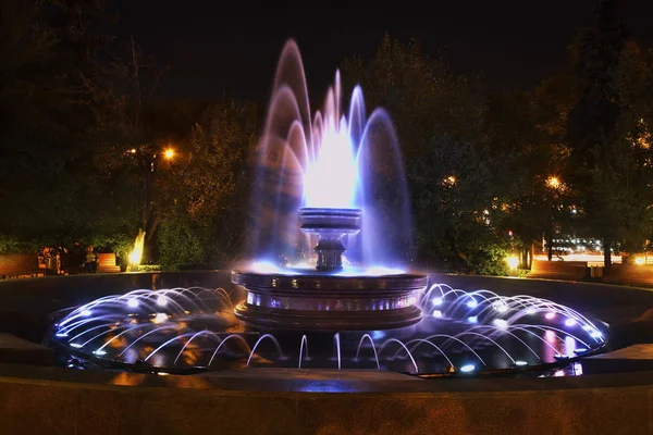 Fontaine Sur Place Astana Almaty Kazakhstan — Photo