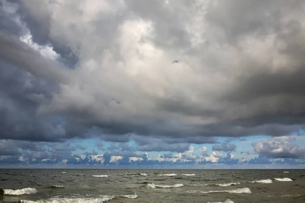 Балтійське Море Біля Села Кеті Райбейл Польща — стокове фото