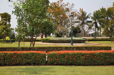 Vientiane 'deki Wat That Luang Nuea (Nua) tapınağı. Laos