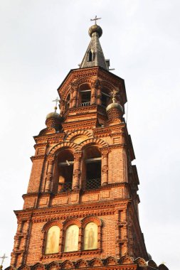 Ostashkov 'daki Znamensky Manastırı. Rusya