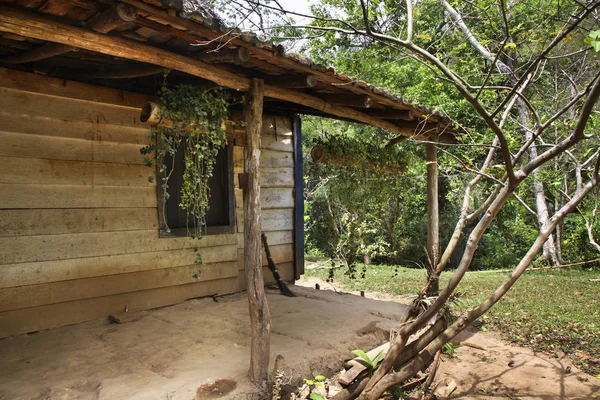 Traditional House Natural Park Cubano Trinidad Cuba — Stock Photo, Image
