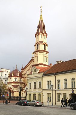 Vilnius 'taki Aziz Niklas Kilisesi. Litvanya