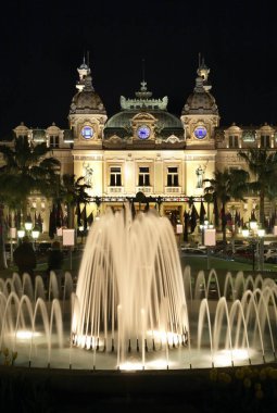Monte Carlo 'da park et. Monako Prensliği