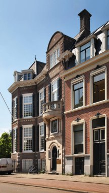 Lahey 'deki Kültür Masonik Merkezi Prens Frederik (Den Haag). Güney Hollanda. Hollanda