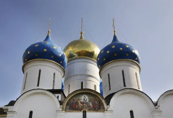Annahme Kathedrale Dreifaltigkeit Lavra Sergiyev Posad Russland — Stockfoto