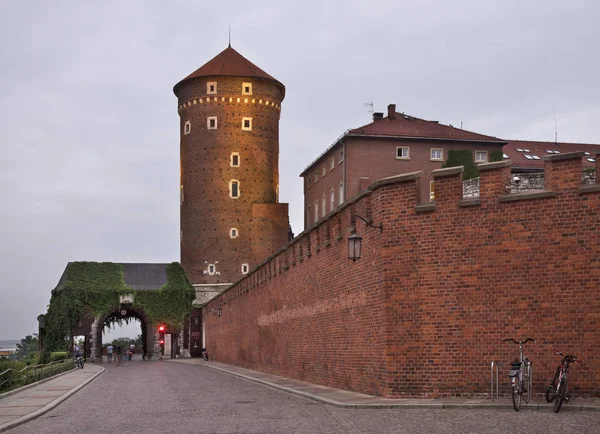 Sandomierz Turm Auf Dem Wawel Krakau Polen — Stockfoto