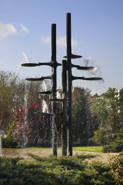 Ankara 'daki Abdi İpekçi Parkı. Türkiye