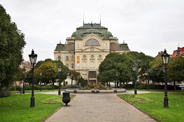 Teatro Estatal Columna Peste Kosice Países Bajos —  Fotos de Stock