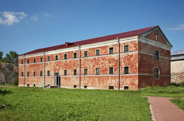 Nieuwe Gevangenis Fort Oreshek Shlisselburg Leningrad Oblast Rusland — Stockfoto