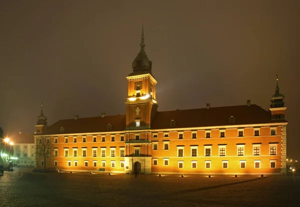 Rynek Zamkowy Warszawie Polska — Zdjęcie stockowe