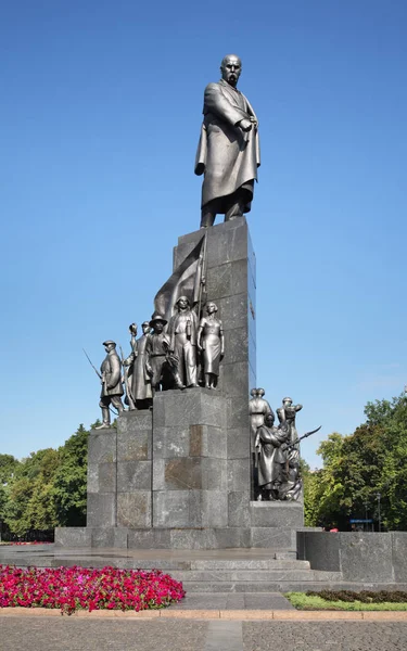 Monument Shevchenko Kharkov Ukraine — Stock Photo, Image