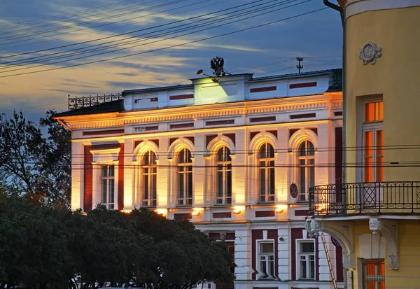 Banco Cidade Vladimir Rússia — Fotografia de Stock