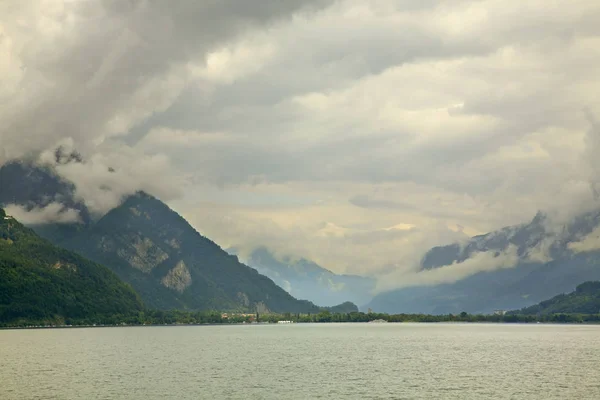 Lago Thun Cantón Berna Cantón Berna — Foto de Stock