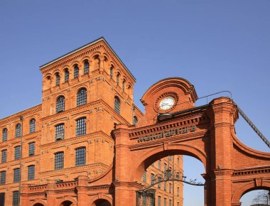 Lodz 'da Manufaktura. Polonya