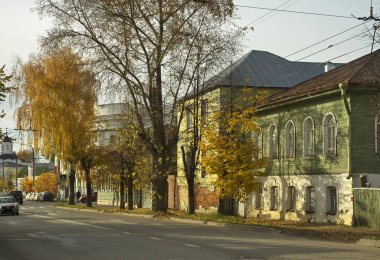 Kostroma 'daki Pyatnitskaya Caddesi. Rusya