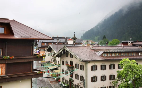 Vista Mayrhofen Austria — Foto de Stock