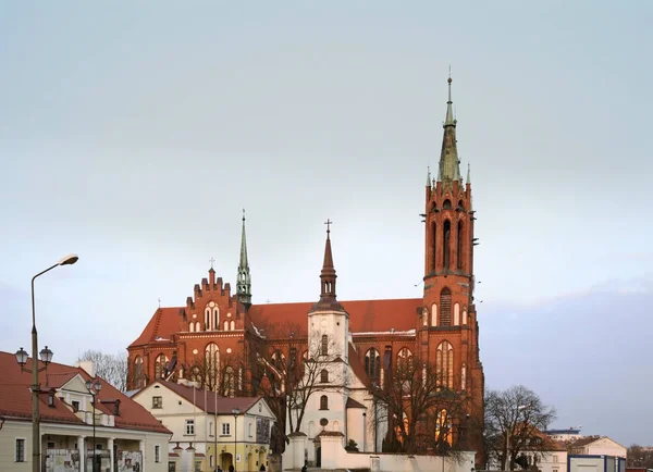 Bialystok Taki Kutsal Bakire Meryem Assumption Katedral Bazilikası Polonya — Stok fotoğraf